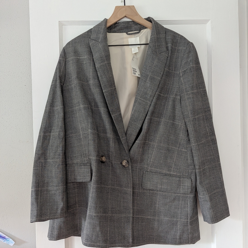 Women's Gray Blazer